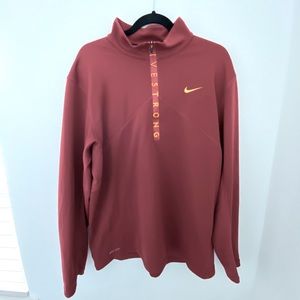 Nike Livestrong Drifit Quarter Zip